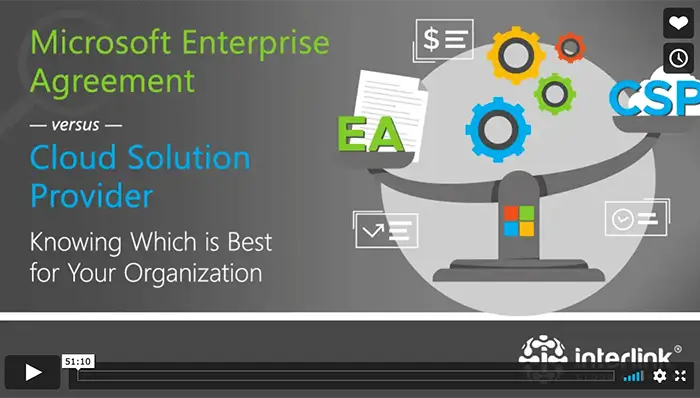 WEBINAR | Enterprise Agreement (EA) Vs. Cloud Solution Provider (CSP)